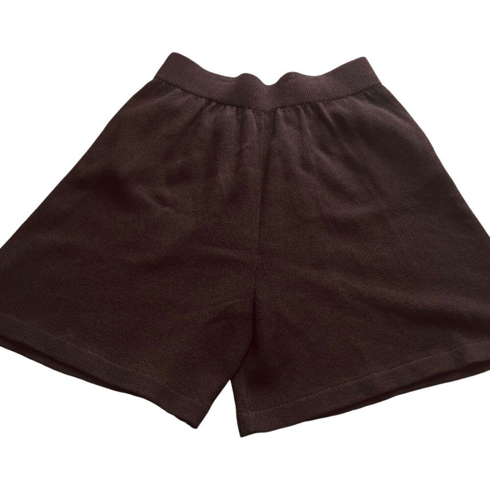 St. John Collection Separates Knit High Rise Shorts